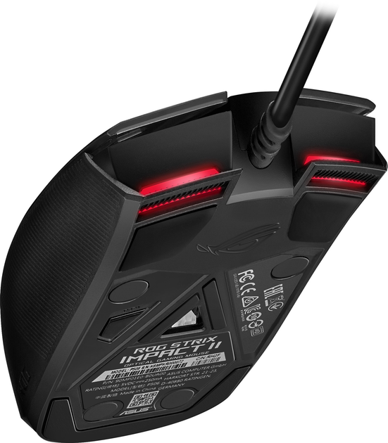 Миша Asus ROG Strix Impact II USB Black (90MP01E0-B0UA00) - зображення 4