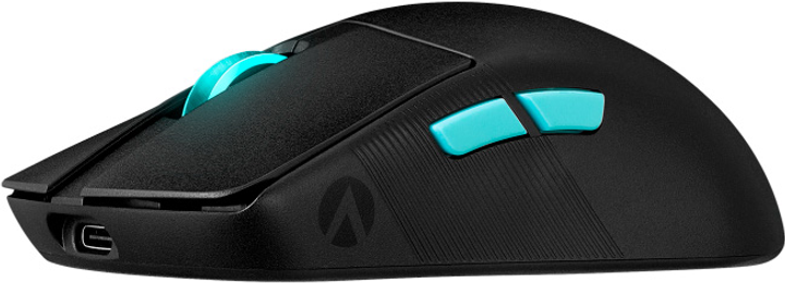 Миша Asus ROG Harpe Ace Aim Lab Edition Bluetooth/Wireless Black (90MP02W0-BMUA00) - зображення 4
