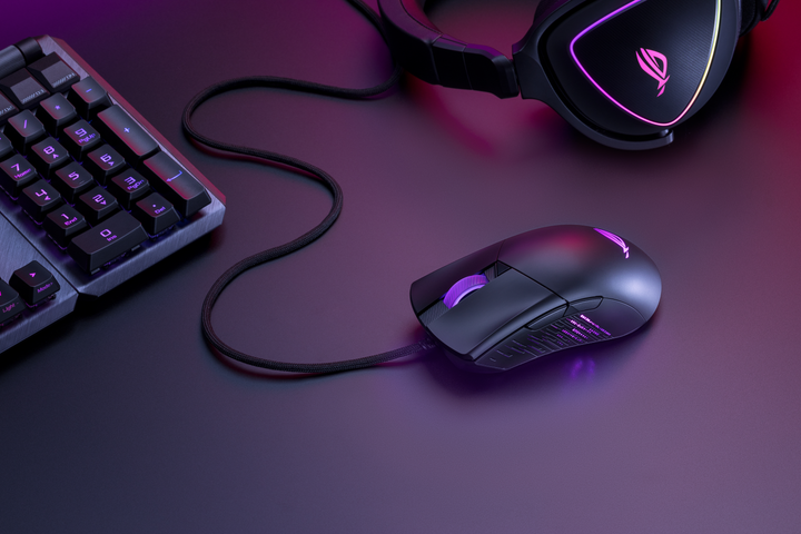 Mysz komputerowa Asus ROG Gladius III USB Czarna (90MP0270-BMUA00) - obraz 9