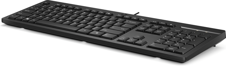 Klawiatura przewodowa HP 125 USB Czarna (266C9AA) - obraz 6