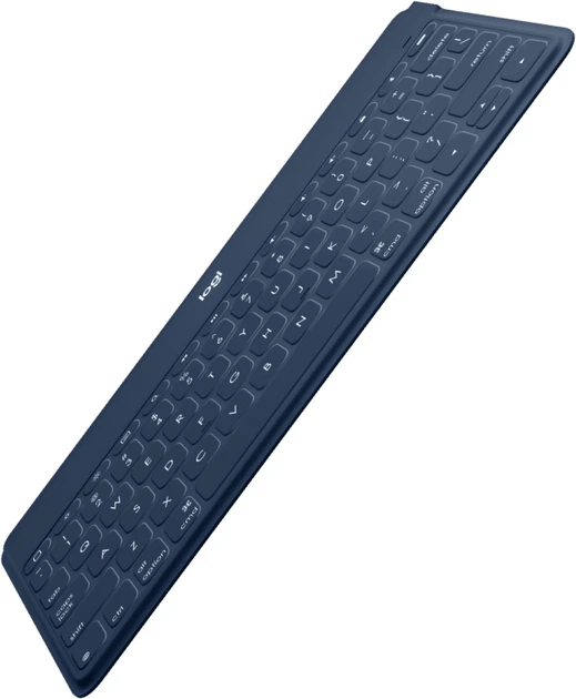 Клавіатура бездротова Logitech Keys-To-Go для iPhone iPad Apple TV Classic Blue (920-010060) - зображення 3