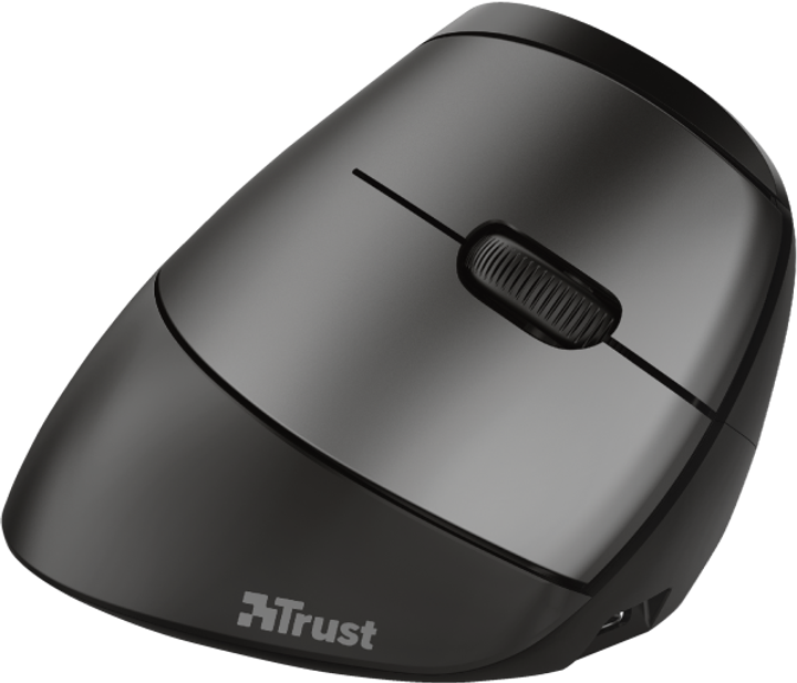 Mysz komputerowa Trust Bayo Ergo Wireless Czarna (24110) - obraz 2