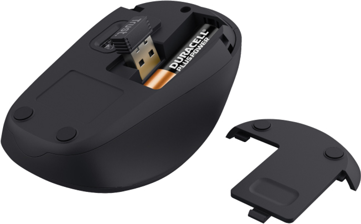 Mysz Trust YVI+ ECO Wireless Black (24551) - obraz 4
