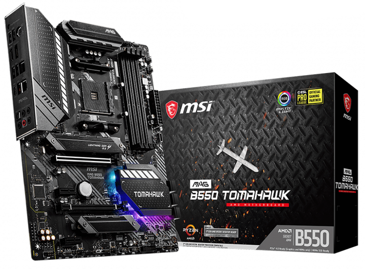 Материнська плата MSI MAG B550 Tomahawk (sAM4, AMD B550, PCI-Ex16) - зображення 5