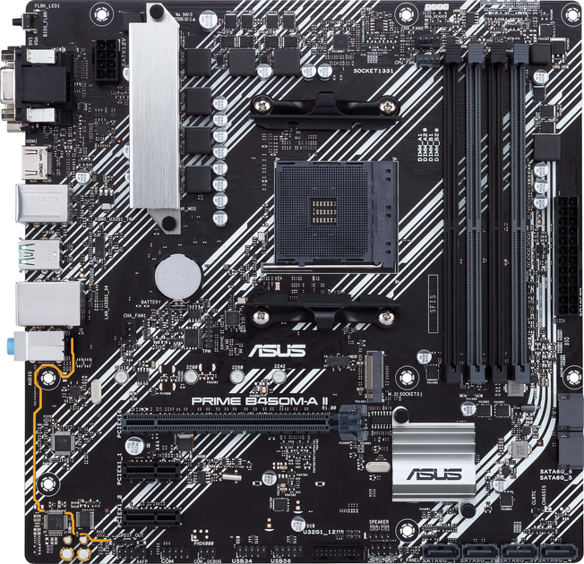 Płyta główna Asus Prime B450M-A II (sAM4, AMD B450, PCI-Ex16) - obraz 1