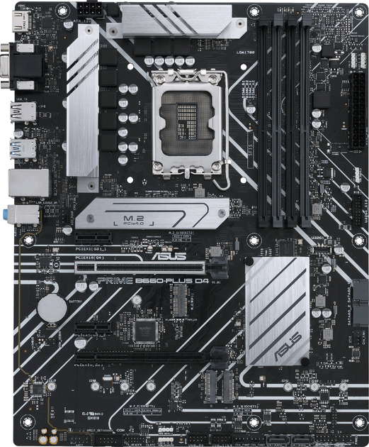Płyta główna Asus PRIME B660-Plus D4 (s1700, Intel B660, PCI-Ex16) - obraz 1