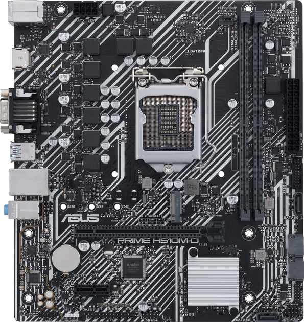 Płyta główna Asus Prime H510M-D (s1200, Intel H510, PCI-Ex16) - obraz 1