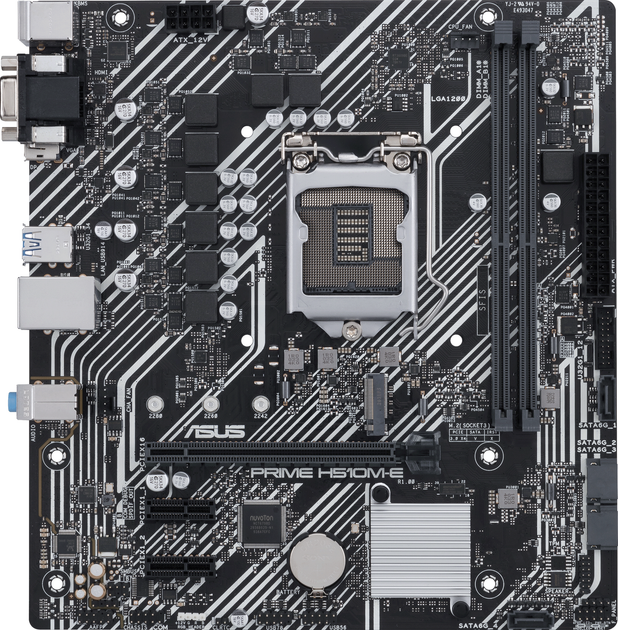 Płyta główna Asus Prime H510M-E (s1200, Intel H510, PCI-Ex16) - obraz 1