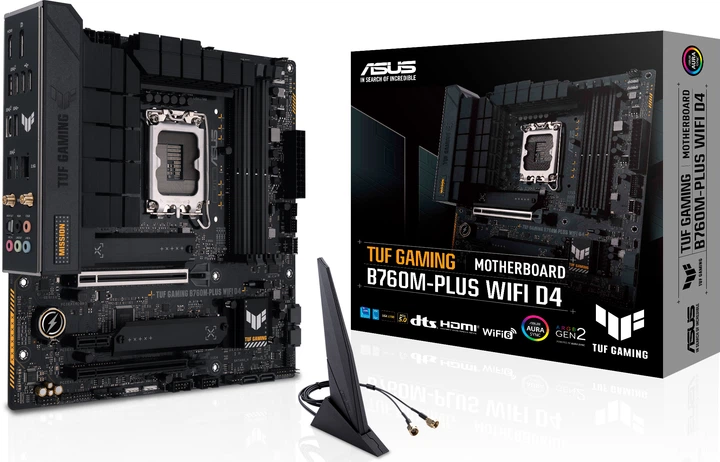 Материнская плата Asus TUF Gaming B760M-Plus Wi-Fi D4 (s1700