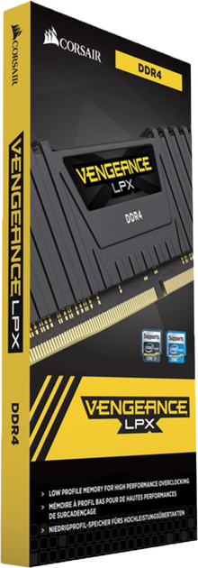 RAM Corsair DDR4-3000 16384MB PC4-24000 Vengeance LPX Czarny (CMK16GX4M1D3000C16) - obraz 5