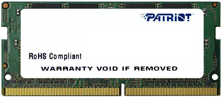 RAM Patriot SODIMM DDR4-2666 4096MB PC4-21300 Signature Line (PSD44G266681S) - obraz 1