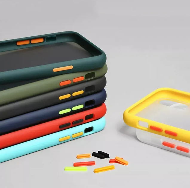 Чехол матовый Smoke Case для Samsung Galaxy A52 SM-A525 Черный - изображение 3