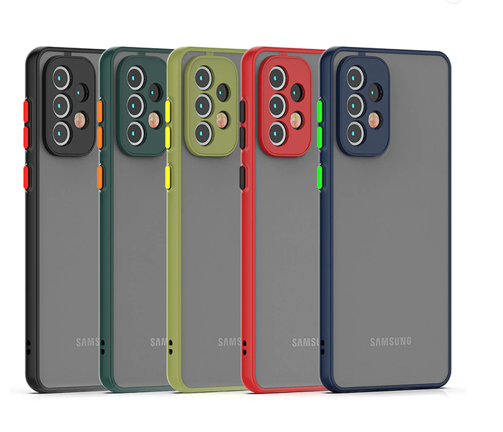 Чехол матовый Smoke Case для Samsung Galaxy A73 SM-A736BZ Черный - Фото 2 Чехол матовый Smoke Case для Samsung Galaxy A73 SM-A736BZ Черный - изображение 2
