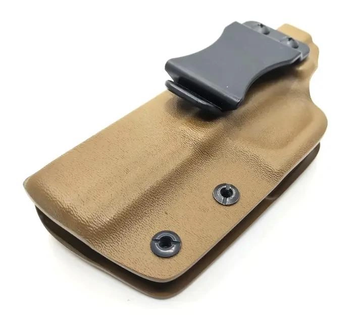 Кобура поясная Glock 17, 22, 31 с клипсой кайдекс, койот - изображение 1