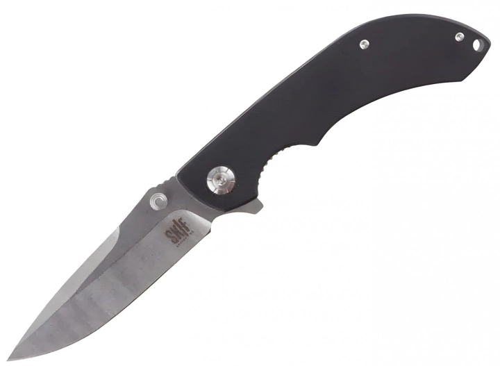 Нож складной Skif Spyke Black (Спайк, черный) - изображение 1