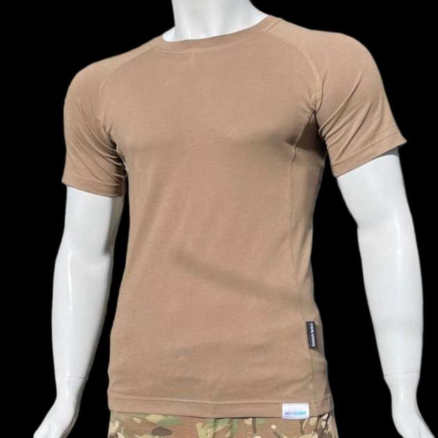 Тактична преміум футболка вологовідвідна Cool Desert, Койот, XL - зображення 1