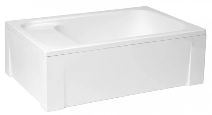 Душевой поддон POLIMAT Roni 120x80x26/40.5 с панелью (00683/00690) - изображение 2