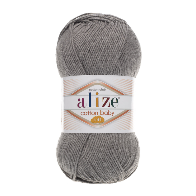 Турецкая пряжа для вязания Alize Cotton Baby Soft (беби котон софт ...
