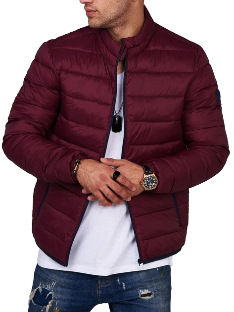 Куртка Jack & Jones Port Royale XL бордо (12173752) - Фото 2 Куртка Jack & Jones Port Royale XL бордо (12173752) - изображение 2