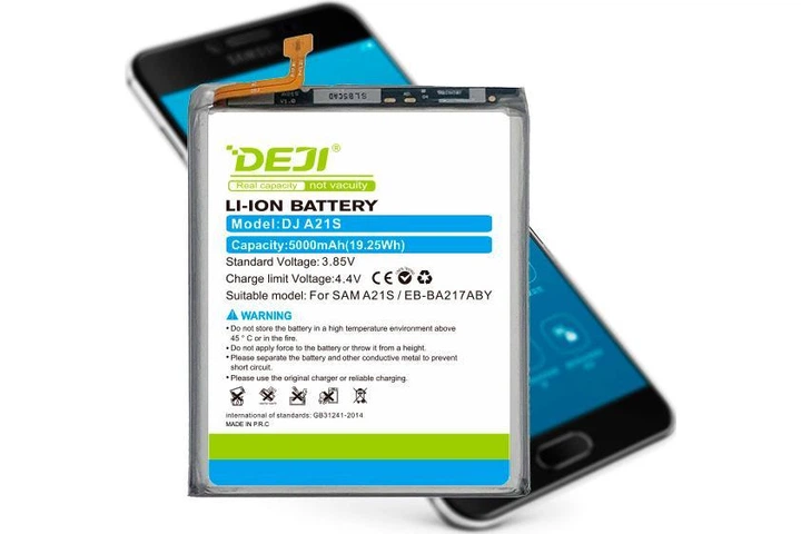 Акумуляторна батарея Samsung EB-BA217ABY (5000 mAh) для Galaxy A21S (2020) SM-A217F SM-A217F/DS - Фото 3 Акумуляторна батарея Samsung EB-BA217ABY (5000 mAh) для Galaxy A21S (2020) SM-A217F SM-A217F/DS - зображення 3