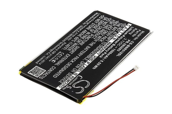 Аккумуляторная батарея Cameron Sino CS-BNR510SL / PR-285083 для Barnes & Noble Nook Glowlight Plus (2015) BNRV510 (1500 mAh) - Фото 2 Аккумуляторная батарея Cameron Sino CS-BNR510SL / PR-285083 для Barnes & Noble Nook Glowlight Plus (2015) BNRV510 (1500 mAh) - изображение 2