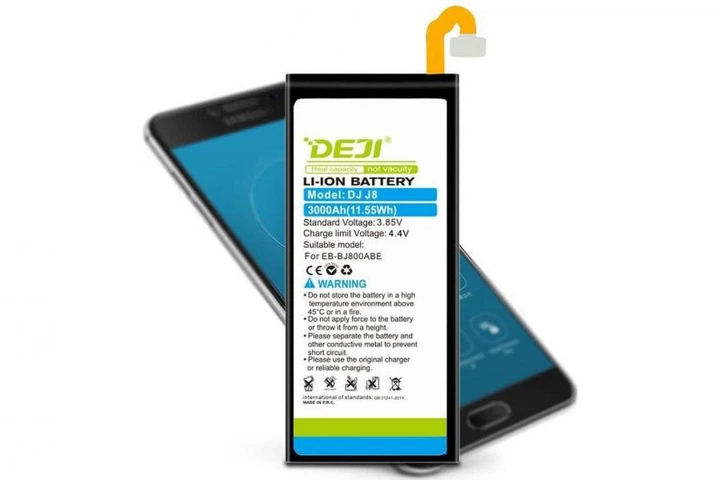 Аккумуляторная батарея DEJI Samsung EB-BJ800ABE (3000 mAh) для Galaxy J6 (2018) SM-J600 Galaxy A6 (2018) High Copy - изображение 4