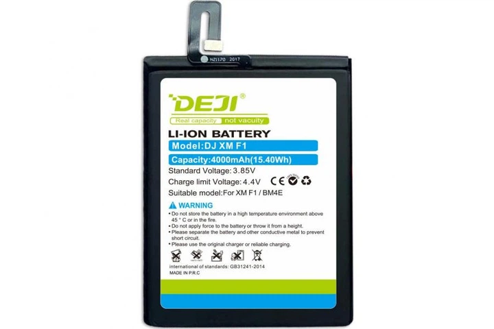 Акумуляторна батарея DEJI Xiaomi BM4E (4000 mAh) Pocophone F1 Poco F1 High Copy - Фото 1 Акумуляторна батарея DEJI Xiaomi BM4E (4000 mAh) Pocophone F1 Poco F1 High Copy - зображення 1