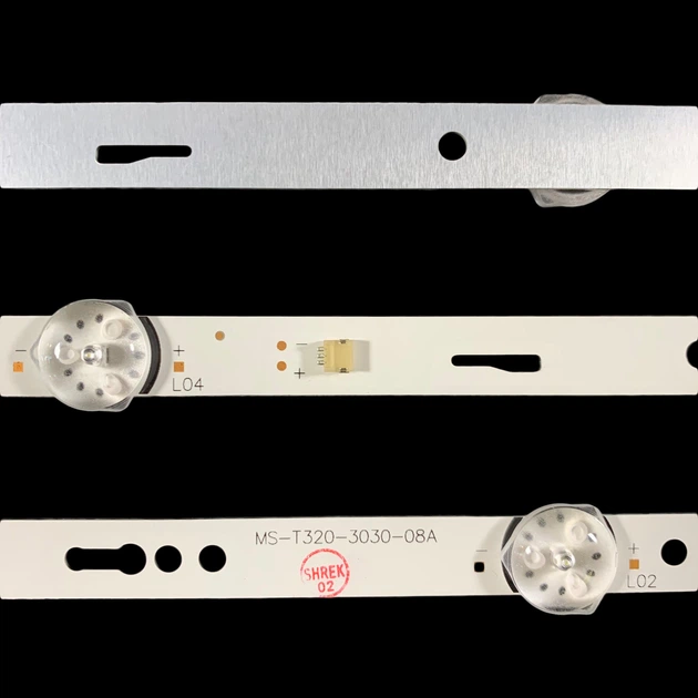 LED підсвітка TV 32" 574mm 6-led MS-L3287 V1 MS-L2430 V2 MS-T320-3030-08A MC-32A06X DCCV320H1-F01 2pcs=1set - Фото 2 LED підсвітка TV 32" 574mm 6-led MS-L3287 V1 MS-L2430 V2 MS-T320-3030-08A MC-32A06X DCCV320H1-F01 2pcs=1set - изображение 2