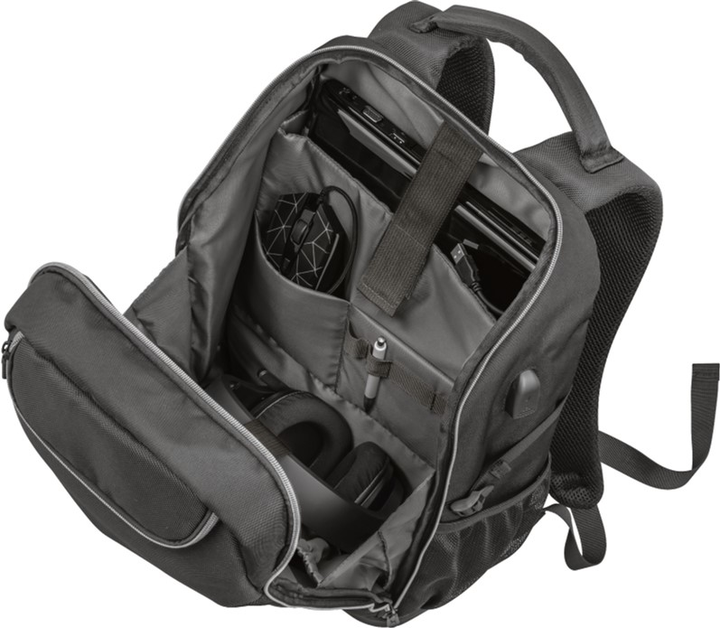 Plecak na laptopa Trust GXT1255 Outlaw 15,6" Czarny (23240) - obraz 8