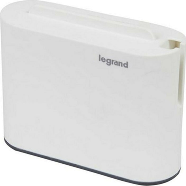 Блок Legrand Кутовий 2х2К бокові розетки 6А з USB A+C Білий/Сірий (049401) - зображення 2