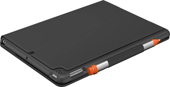 Etui na klawiaturę Logitech Slim Folio do iPada 10,2" 7. 8. 9. generacji, grafitowe (920-009480) - obraz 5