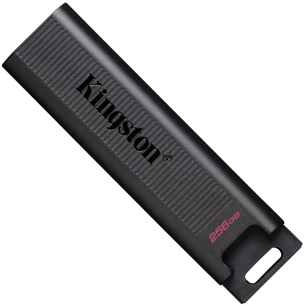Kingston DataTraveler Max 256GB USB 3.2 Gen 2 Type-C Black (DTMAX/256GB) - зображення 1