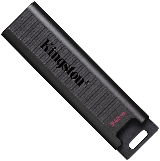 Kingston DataTraveler Max 512GB USB 3.2 Gen 2 Type-C Black (DTMAX/512GB) - зображення 1