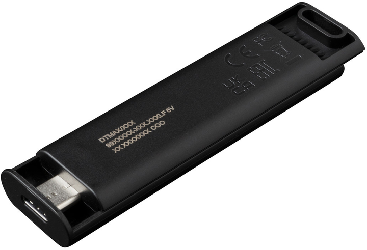 Pendrive Kingston DataTraveler Max 256 GB USB 3.2 Gen 2 Type-C. czarny (DTMAX/256 GB) - obraz 7