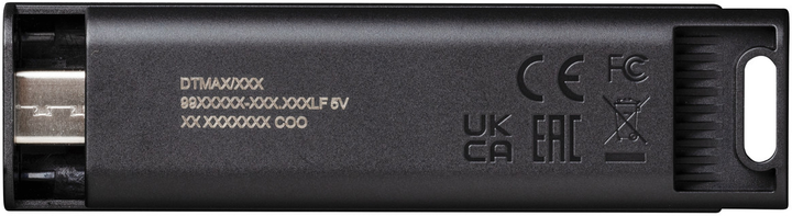 Pendrive Kingston DataTraveler Max 512 GB USB 3.2 Gen 2 Type-C. czarny (DTMAX/512 GB) - obraz 7