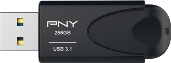 Pendrive PNY Attache 4 256 GB USB 3.1 czarny (FD256ATT431KK-EF) - obraz 2