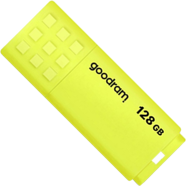 Goodram UME2 128GB USB 2.0 Yellow (UME2-1280Y0R11) - зображення 1