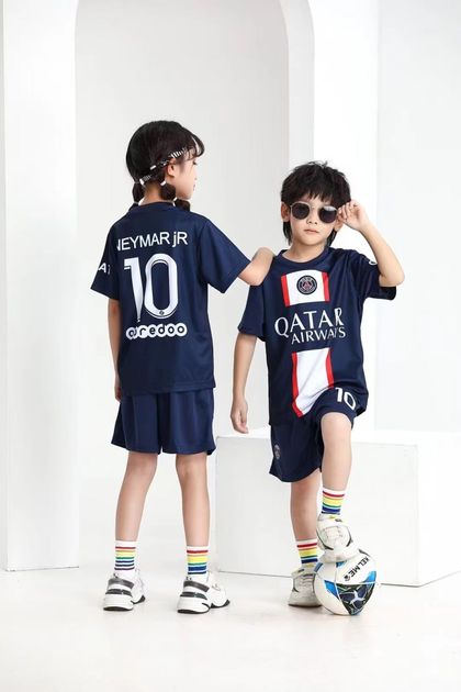 Форма футбольна дитяча NEYMAR 10 PSG 2023, 22 розмір, 8 років, 120-125 ...