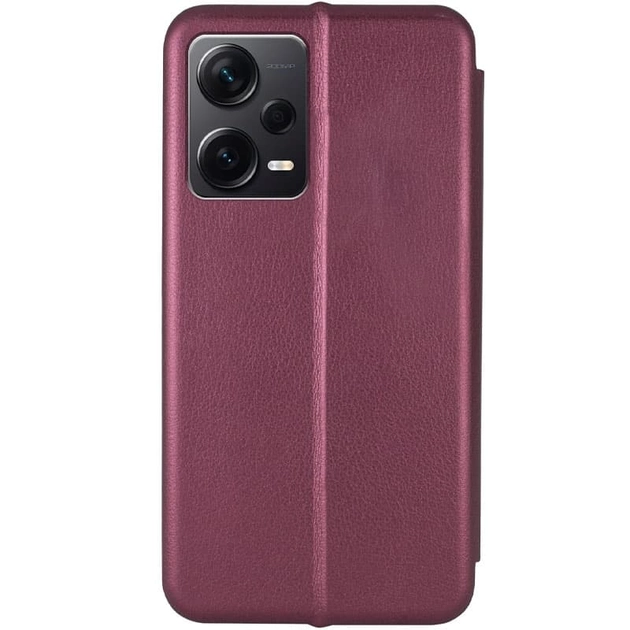 Чехол Fiji G.C. для Xiaomi Poco X5 Pro 5G книжка магнитная Bordo - изображение 4