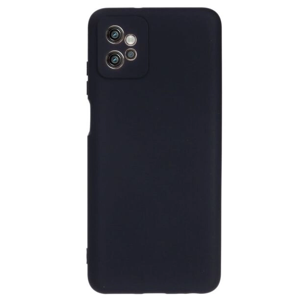 Чехол Fiji Full Soft Premium для Motorola G32 противоударный бампер с микрофиброй Black - изображение 4