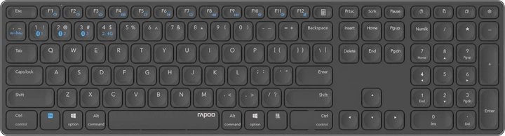 Rapoo E9800M Wireless Black - Фото 1 Rapoo E9800M Wireless Black - зображення 1