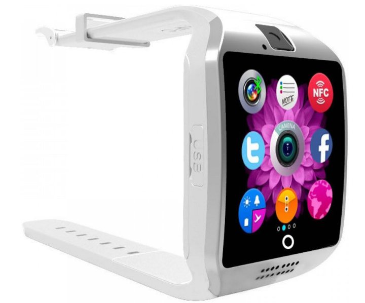 Смарт-часы оригинал UWatch Q18 White (399_19) - изображение 3