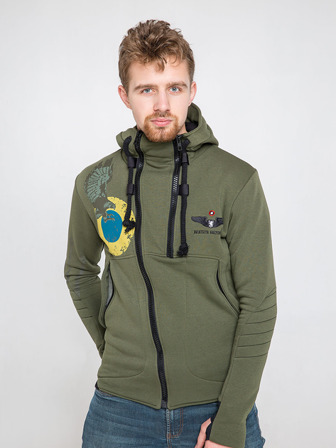 чоловіче худі - UKRAINIAN FALCONS - хакі, XS от продавца: Patriot – в ...