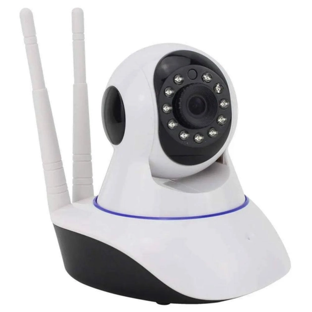 Камера WiFi Smart Camera видеонаблюдения к телефону с подсветкой и микрофоном видеоняня - изображение 6