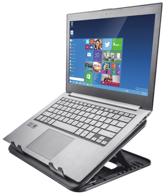 Підставка для ноутбуків Trust Cyclone Notebook Cooling Stand (17866) Black - зображення 6