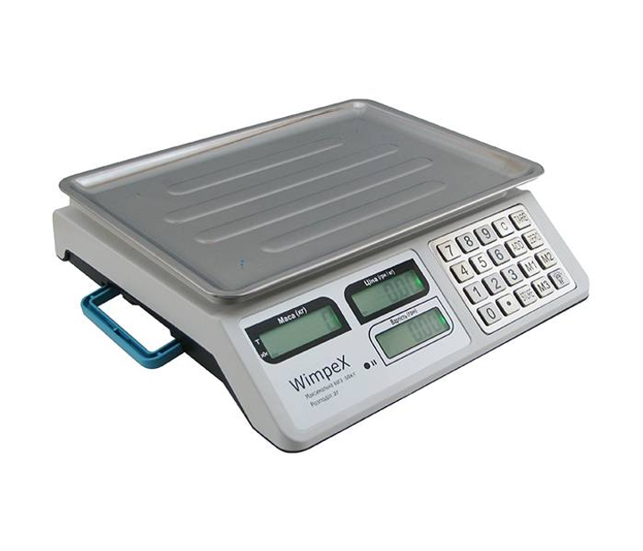Весы настольные торговые Wimpex WX-5004 до 50 кг с металлическими ...