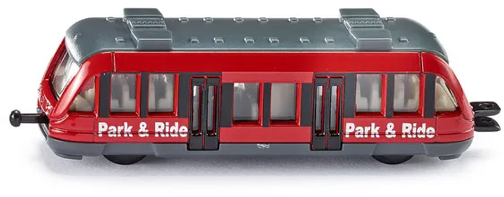 Модель Siku (1:55) Приміський потяг Червоний (1013) - зображення 1