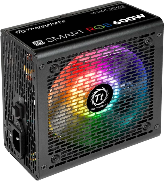 Блок живлення Thermaltake Smart RGB 600W (PS-SPR-0600NHSAWE-1) - зображення 3