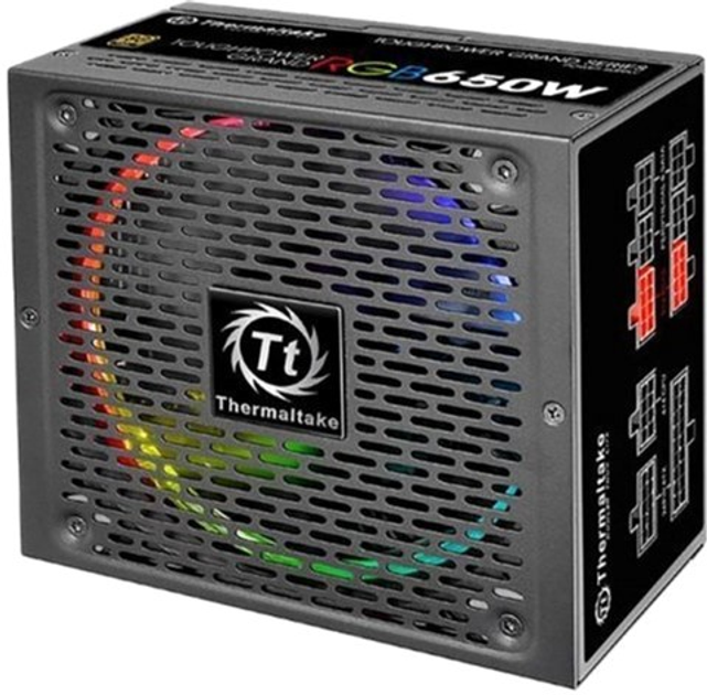 Блок живлення Thermaltake Toughpower Grand RGB 650W Gold (PS-TPG-0650FPCGEU-R) - зображення 2