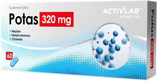 Калій ActivLab Pharma Potas 320 мг 60 капсул (5903260900750) - зображення 1